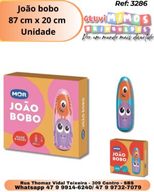 João Bobo Monstrinhos Cores Sortidas-Mor - Unidade