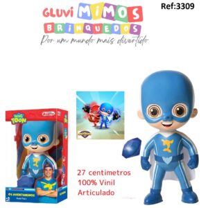 Boneco Luccas Neto Aventureiros Super Foca - Rosita 30 Centímetro