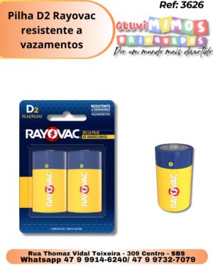 PILHA COMUM GRANDE D2 COM 2