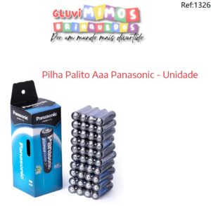 Pilha Palito Aaa Panasonic - Unidade
