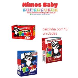 Estalinho Panda -Estalo - 1 caixa com 15  unidades