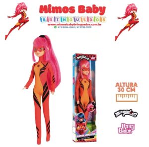 Boneca Miraculous Fashion Doll Ladydragon - Baby Brink
