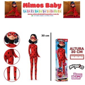 Boneca Ladybug Roupinha Fashion Doll Novabrink Original 30cm