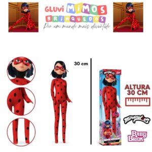 Boneca Ladybug Roupinha Fashion Doll Novabrink Original 30cm