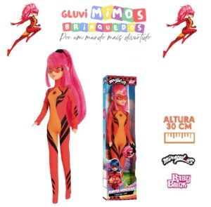 Boneca Miraculous Fashion Doll Ladydragon - Baby Brink