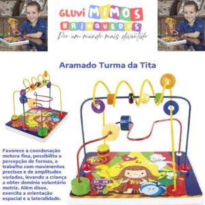 Aramado Turma da Tyta - Brinquedo Pedagógico