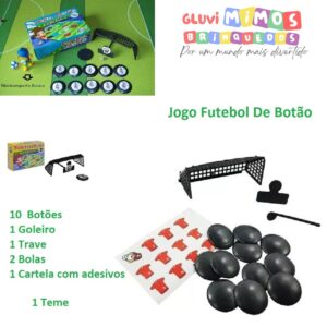 Jogo Futebol De Botão Caixa - Mini Toys