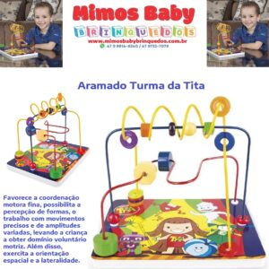 Aramado Turma da Tyta - Brinquedo Pedagógico