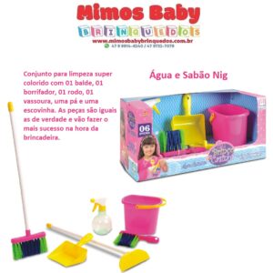 Água e Sabão Nig - Kit Limpeza