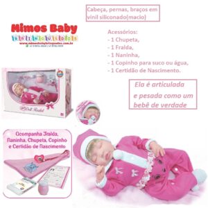 Boneca Reborn Doll Realist Mirela - Sid-nyl - Reborn