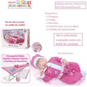 Boneca Reborn Doll Realist Mirela - Sid-nyl - Reborn