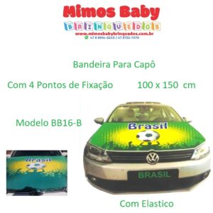 Bandeira Do Brasil Para Capô De Carro Copa Do Mundo