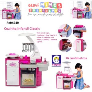 Cozinha Infantil Completa Classic - Cotiplas - 76 centímetros