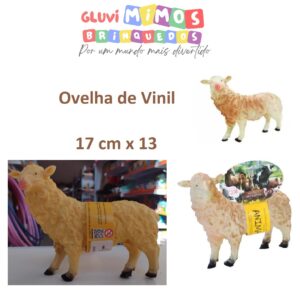 Ovelha de Vinil - 17 cm x 13 - DB Play