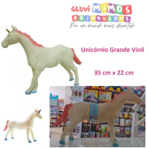 Unicórnio Grande Vinil - 35 cm x 22 cm