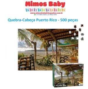Quebra-Cabeça Puerto Rico - 500 peças