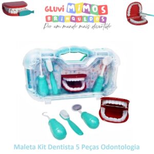 Maleta Kit Dentista 5 Peças Odontologia