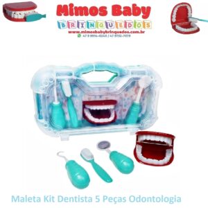 Maleta Kit Dentista 5 Peças Odontologia