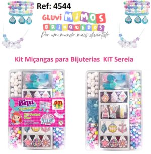 Kit Miçangas para Bijuterias Biju Collection KIT Sereia - Miçanga
