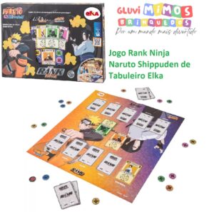Jogo Rank Ninja Naruto Shippuden de Tabuleiro Elka