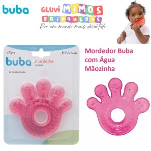 Mordedor Buba com Água Mãozinha - Rosa