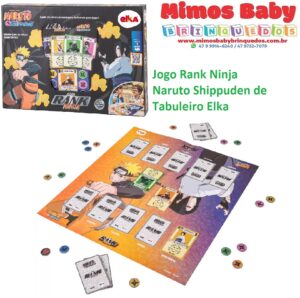 Jogo Rank Ninja Naruto Shippuden de Tabuleiro Elka