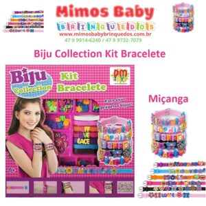 Biju Collection Kit Bracelete  - DM Toys