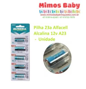 Pilha 23a Alfacell Alcalina 12v A23 -  Unidade