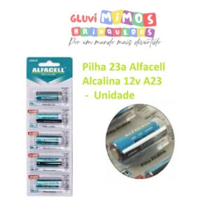 Pilha 23a Alfacell Alcalina 12v A23 -  Unidade