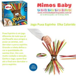 Jogo Puxa Espinho  Elka - Colorido
