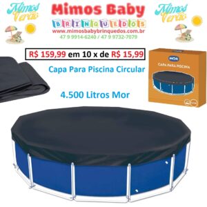 Capa Para Piscina Circular 4.500 Litros Mor
