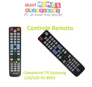 Controle Remoto Compativel TV Samsung LCD/LED VC-8095