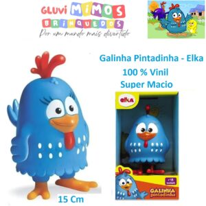 Galinha Pintadinha - 100 % Vinil - Super Macio - Elka
