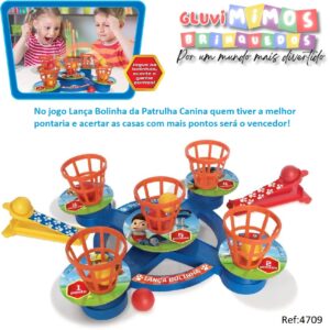 Jogo Lança Bolinhas – Patrulha Canina, Elka