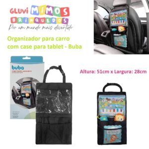 Organizador para carro com case para tablet - Buba