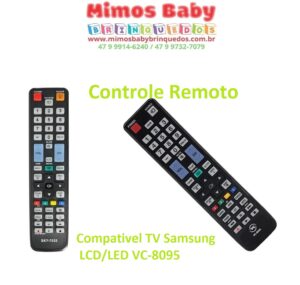 Controle Remoto Compativel TV Samsung LCD/LED VC-8095