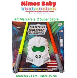 Kit Marcara e  2 Super Sabre - Mascara 21 cm - Sabre 35 cm
