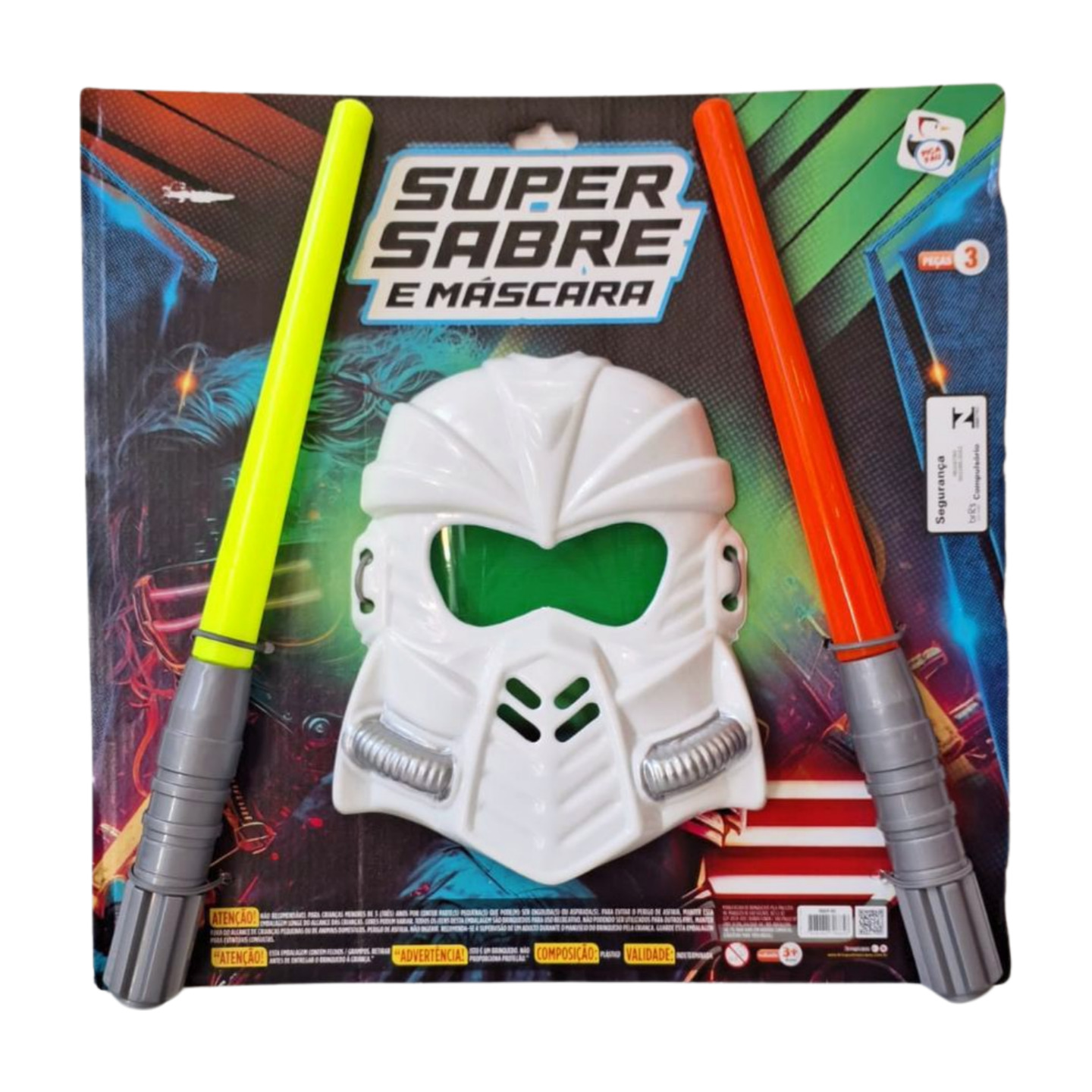 Kit Marcara e  2 Super Sabre - Mascara 21 cm - Sabre 35 cm - Imagem 2