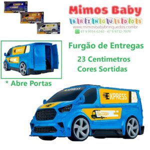 Furgão de Entregas - 23 Centimetros - Bs Toys