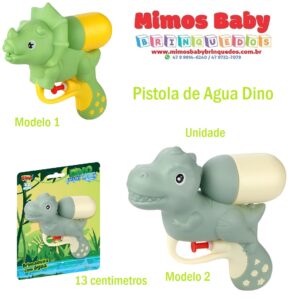 Pistola de Agua - Lança Água Dino Water Spray - Zoop Toys - UNIDADE