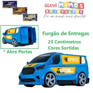 Furgão de Entregas - 23 Centimetros - Bs Toys