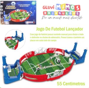 Jogo De Futebol Lançador Grande 55 Centimetros  - Ark Toys