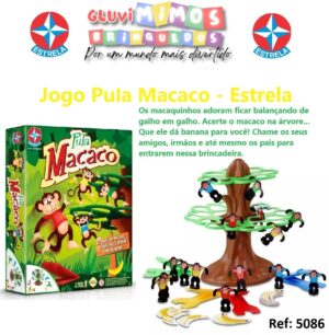 Jogo Pula Macaco Original - Estrela