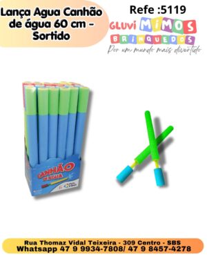 Lança Agua Canhão de água 60 cm - Sortido
