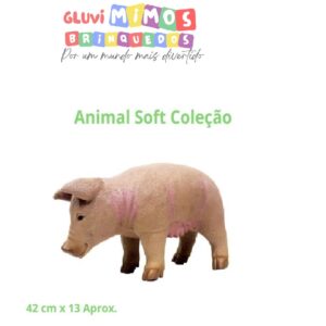 Boneco Animal Soft Coleção Fazenda - Unidade  - Vinil