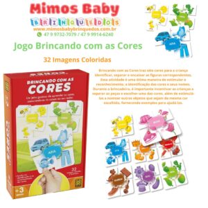 Jogo Brincando com as Cores - Grow