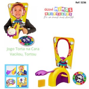 Jogo da torta na cara - Polibrinq
