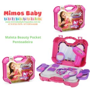 Maleta Beauty Pocket Penteadeira  - Pakitoys