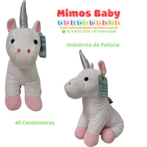 Unicórnio de Pelúcia - 40 Centimetros