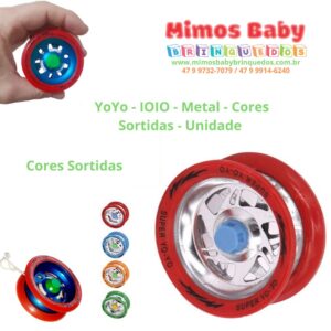 YoYo - IOIO - Metal - Cores Sortidas - Unidade